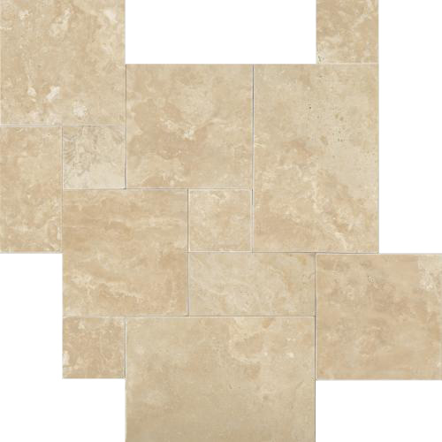 Durango Tumbled Travertine Paver Set